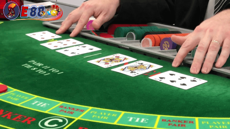 Baccarat game online tại E88