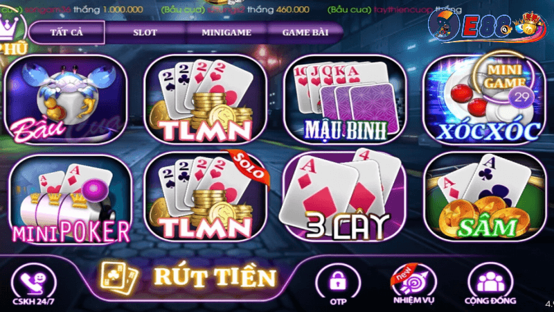 Các Chiến Lược Chơi Game Đổi Thưởng Tại E88