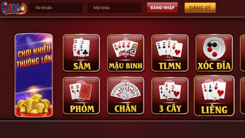 Game đánh bài đổi thưởng E88